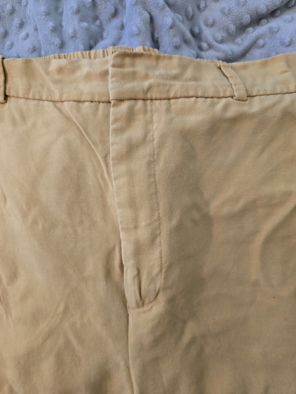 Golden Yellow Wide-Leg Pants